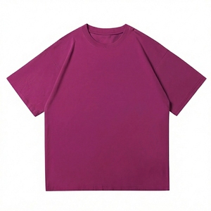 เสื้อยืดคัสตอมทรงบ็อกซี่ เสื้อยืดผู้ชายเนื้อหนัก 100% ผ้าฝ้าย คอริบ คอกลม ทรงโอเวอร์ไซส์ สตรีทแวร์ เสื้อยืดทรงบ็อกซี่แบบครอปสำหรับผู้ชาย - Product Image 5