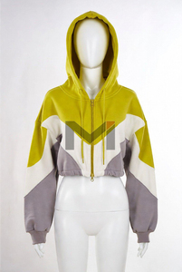 Sudadera Corta Deportiva para Mujer, Resistente al Agua y al Viento, Antiencogimiento, Personalizada, para Ejercicio y Actividades al Aire Libre - Product Image 1