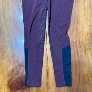 Leggings Kerrits para Mujer, Pantalones de Equitación Talla Mediana, Color Borgoña - Product Image 2