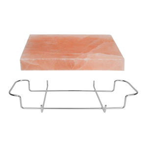 ชั้นวางบาร์บีคิวงานฝีมือดีไซน์ใหม่ ถาดใส่เกลือคริสตัล ถาดเกลือหิมาลัย ถาดเหล็ก ขนาดสั่งทำได้ สำหรับตกแต่งในช่วงเทศกาล - Product Image 4