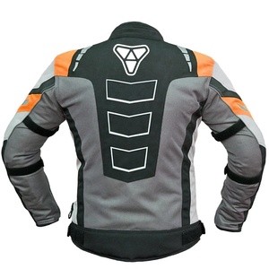 Veste de moto en velours côtelé léger pour homme Protection d'armure approuvée CE Textile respirant équipement d'équitation d'été support avant pour - Product Image 3