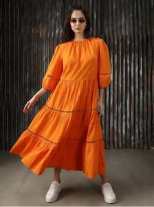 Robes longues à manches longues, col rond, style enveloppant, imprimé floral, élégantes, maxi, nouvelle collection 2026, mode féminine, imprimé floral - Product Image 5