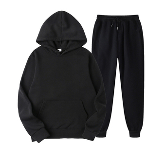 Conjunto Deportivo Unisex Infield Gear de Algodón Blanco 2 en 1, Sudadera con Capucha, Pantalones Largos con Bolsillos Laterales, Estilo Casual para Otoño - Product Image 2