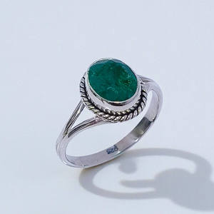 Plata de ley 925, joyería elegante con gemas naturales facetadas de corte esmeralda en engaste de bisel, clásica y delicada, al por mayor para mujer. - Product Image 2