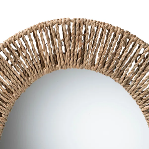 Natural Vintage Seagrass Oval <b>Mirror</b> Wall Decor for Living Room Bedroom Bathroom Entryway from Vietnam B2B - Product Image 2