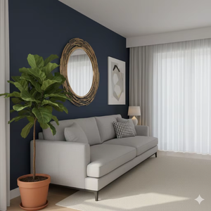 Miroir mural élégant et luxueux avec cadre en fer, design moderne, miroir décoratif pour salon, chambre à coucher, intérieur de maison, vente en gros - Product Image 3