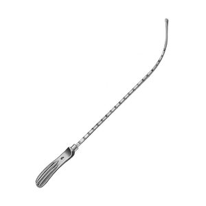 Sonde utérine en acier inoxydable GyneBio Sims, instrument gynécologique, sonde utérine réutilisable pour la gynécologie - Product Image 1