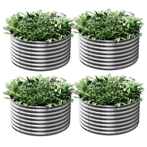 Wholesale Garden Bed With Legs <b>Large</b> Metal Elevated Planter <b>Box</b> With Drainage Holes For Outdoor Vegetables Flowers Herbs - Product Image 6