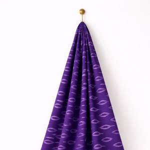 Tela Ikat Tradicional Hecha a Mano con Nudos, 100% Algodón, Ecológica, Sostenible, Lavable, Suave, Textiles para el Hogar - Product Image 3