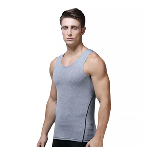 Débardeurs sportifs anti-odeur en spandex pour hommes LUXE ATTIRE INDUSTRY, col rond, pour la salle de sport, les entraînements, la plage et les tenues décontractées - Product Image 4