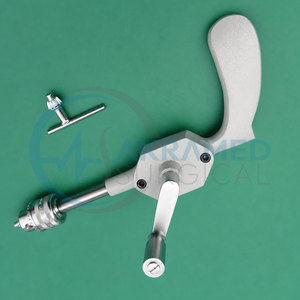 Perceuse osseuse orthopédique manuelle avec mandrin Jacobs, instrument chirurgical en acier inoxydable, usage vétérinaire, certifiée CE, réutilisable - Product Image 6