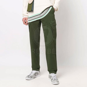 กางเกงคาร์โก้ราคาดีที่สุด กางเกงคาร์โก้แบบสั่งทำพิเศษสำหรับฝึกซ้อม กางเกงคาร์โก้รุ่นใหม่มาแรงสำหรับขายออนไลน์ - Product Image 2