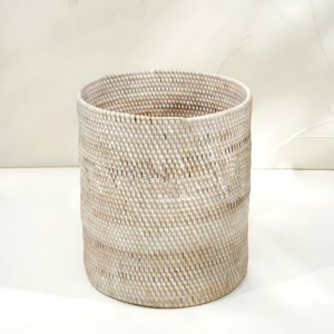 Maceta de ratán natural, cesta para plantas, decoración para jardín, patio y balcón, éxito de ventas. - Product Image 6