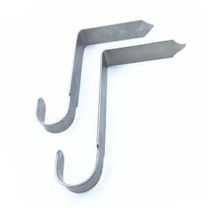 Retractor de Gancho Laminar Manual de Acero Inoxidable, Instrumento Quirúrgico Preciso para Retracción de Huesos Espinales, Certificado CE Surgiright - Product Image 2