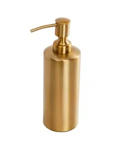 Stylish Home Metal Soap <b>Dispenser</b> <b>Bottle</b> Elegant Design Durable <b>Pump</b> Liquid Soap <b>Dispenser</b> Bathroom - Product Image 2