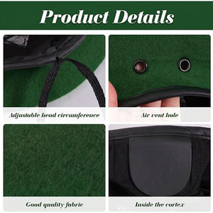 High Quality Casual Ceremonial <b>Beret</b> for Winter Traditional Uniforms and Public Events Lightweight Wool Blend Fabric - Product Image 2