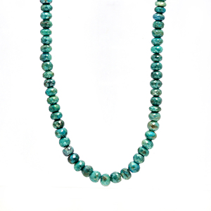 Collar de Zafiro Natural en Plata de Ley 925, Joyería de Piedras Preciosas Hecha a Mano para Mujer, Collar de Diseño con Cuentas a la Moda - Product Image 1
