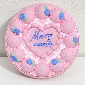 Base de maquillaje de alta cobertura Merimongde Happy Your Day Cushion 01 Ivory, base de maquillaje en cojín con efecto aerógrafo, base de maquillaje coreana. - Product Image 4