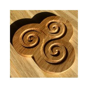 Professional-Look <b>Wood</b> Table Serving Trivet Unique Design Kitchenware Farmhouse Decorative Accessories Classic Style Hot Selling - Product Image 2