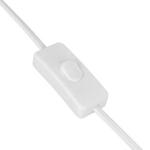 FCH-Taburete acolchado grande blanco para tocador, mesa de maquillaje, LED 9 bombillas, 3 estantes de almacenamiento, 4 cajones, tocador para dormitorio de mujeres y niñas - Product Image 3