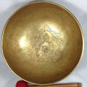 Cuencos Tibetanos para Meditación, Cuencos de Sonido en Venta, Bañados en Oro, Hechos a Mano, Espirituales, de Metal - Product Image 1