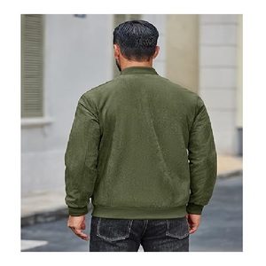 High quality luxury Men's Bomber <b>Jackets</b> Fashionable best of selling from Bangladesh factory price - Product Image 2