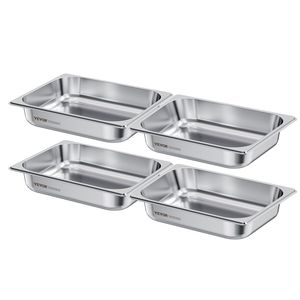Confezione da tavolo a vapore in acciaio inossidabile 1/2 dimensioni da 2.5 pollici per Catering a prova di ruggine per ristoranti Hotel Hotel ristoranti - Product Image 1