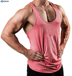 Custom Mens Tank Top Sleeveless Gym Vest Workout Fitness Apparel Quick Dry - Product Image 2