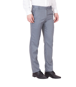 Pantalón de vestir para oficina para hombre, corte recto, transpirable, antiencogimiento, con bolsillos laterales, pantalones formales personalizados para trabajo, pantalón de vestir para hombre - Product Image 1