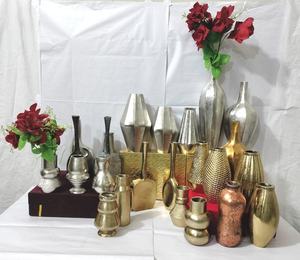 แจกันดอกไม้อลูมิเนียม ดีไซน์ทันสมัย สำหรับตกแต่งโต๊ะงานแต่งงาน ตกแต่งภายในบ้าน ห้องนั่งเล่น ราคาถูก - Product Image 6