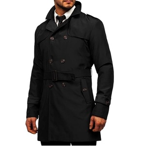 Manteau long classique en laine pour homme – Élégant, chaud et tendance pour l'hiver – Vêtements de qualité supérieure – Vente en gros – Mélange chaud pour l'hiver - Product Image 1