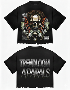 เสื้อยืดสตรีทแวร์ทรงปกติ ผ้าฝ้ายถัก 100% ใส่ได้ทั้งชายและหญิง สกรีนโลโก้ได้ เนื้อผ้านุ่ม สวมใส่สบาย - Product Image 2
