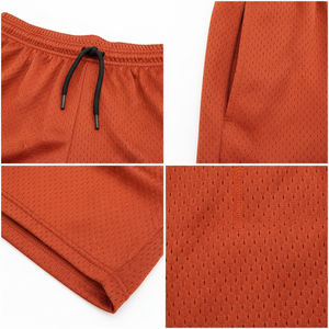 Shorts de sport d'été pour hommes, taille mi-haute, respirants, vêtements de sport - Product Image 5