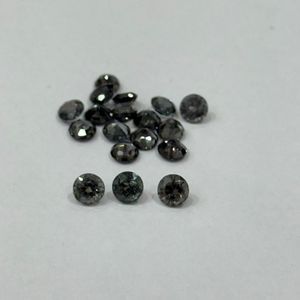 Offre Spéciale : Spinelle Grise Naturelle Ronde Taille Brillant 6mm Calibrée, Pierre Précieuse Non Traiter, Qualité Supérieure de Tanzanie, Vente en Gros - Product Image 4