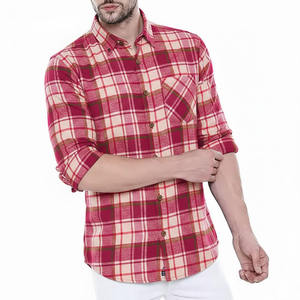 Camisas Casuales de Hombre de Manga Larga, Tejidas en Algodón y Mezclilla, con Logotipo Personalizado, Ecológicas y Transpirables, Último Diseño - Product Image 4