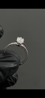 Bague de fiançailles Art Déco en moissanite taille marquise, or blanc 14 carats, bande filigrane vintage, bague solitaire, bijoux de luxe pour mariée