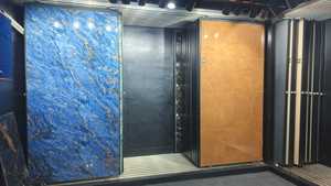 Factory Sale Modern Eco-Friendly Customized Panel Size Adjustable Ceramic Tile Marble Quartz Granite Freestanding Metal <b>Floating</b> - Product Image 4
