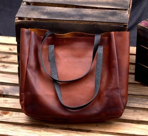 Bolso Tote de Cuero Genuino para Mujer, Estilo Popular, Alta Calidad, Portátil, Elegante, para Todas las Temporadas - Product Image 5