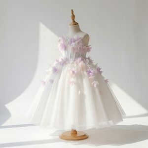 ชุดเดรสเด็กผู้หญิงทรงบอลกาวน์ลายดอกไม้ 3 มิติ แบบเจ้าหญิง สำหรับงานแต่งงาน งานปาร์ตี้ หรืองานประกวด ออกแบบหรูหราสง่างาม เหมาะสำหรับเด็กวัยรุ่น ขายส่งแบบยาว - Product Image 3