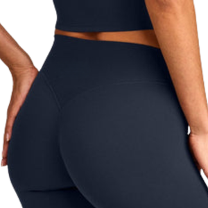 <b>Women's</b> Capri Workout <b>Leggings</b> High Waist Cropped Yoga Pants Stretchy Comfortable Fitness Sportswear Athletic Activewear Custom - Product Image 4