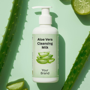 Hydrating Aloe Vera Cleansing Milk Gentle Deep Cleansing Dry Sensitive Skin RemovesMakeup Impurities & Restores Moisture Balance - Product Image 5
