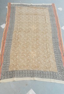 OEM Summer Floral Leaf Dot Printed Voile Cotton Long <b>Sarongs</b> Animal <b>Bikini</b> Cover Pareo Beach Towel Eco-Friendly Breathable - Product Image 3