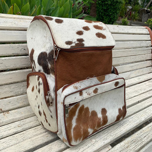Sacs à dos en cuir de vachette véritable, fournisseur en gros, personnalisation OEM, qualité export, sacs d'école pour étudiants à prix raisonnable - Product Image 1