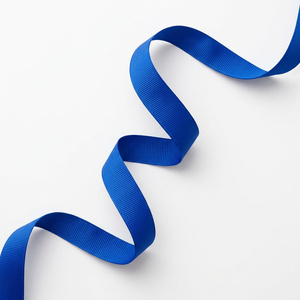 Ruban gros-grain bleu de 12 mm en gros pour projets scolaires, cordons de cou, porte-clés, emballage cadeau, couture, artisanat et articles décoratifs - Product Image 2