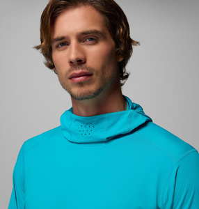 Camisa de Pesca para Hombre, de Poliéster, Color Sólido, con Capucha, Protección Solar UPF 50, de Secado Rápido - Product Image 4