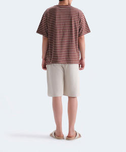 Camisetas de Diseñador de Alta Moda al por Mayor 2026 para Hombre, Corte Regular, Color Sólido, Estilo Casual Deportivo, 100% Algodón, Cuello de Punto - Product Image 3