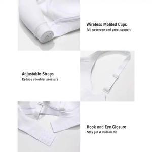 เสื้อชั้นในกีฬาสำหรับผู้หญิง ระดับการซัพพอร์ตปานกลาง เหมาะสำหรับโยคะ ฟิตเนส ออกกำลังกาย เสื้อชั้นในออกกำลังกายแบบสั่งทำได้ รุ่นใหม่ล่าสุด เสื้อผ้าโยคะ - Product Image 2