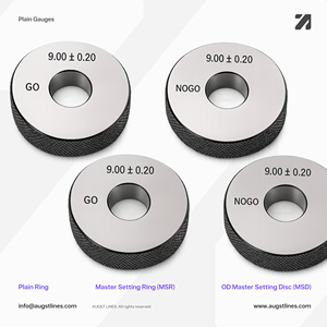 Calibrador de Anillos Plano de Alta Precisión ±0.001 mm ±0.002 mm, Juego de Calibradores GO/NOGO para Verificación de Diámetro Exterior, Fabricante y Proveedor - Product Image 1
