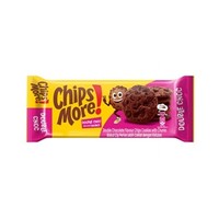 Chipsmoree Crispy 135G Double Rich Chocolate Chips Biscuits sucrés semi-durs à la pâte à sucre, certifiés Halal, sachet boîte 4.5%