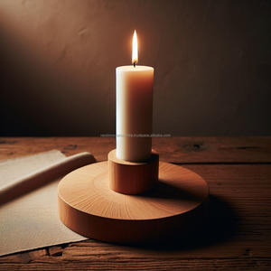 Bougeoirs en bois rustiques de meilleure qualité pour la décoration intérieure de luxe - Product Image 4